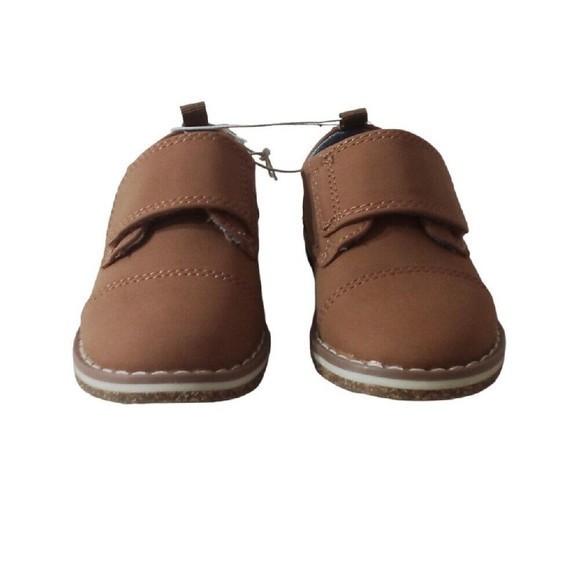 Kids Cat And Jack Loafer Slip-on Shoes Size 5 Adonis Brown New With Tags - Picture 2 of 16